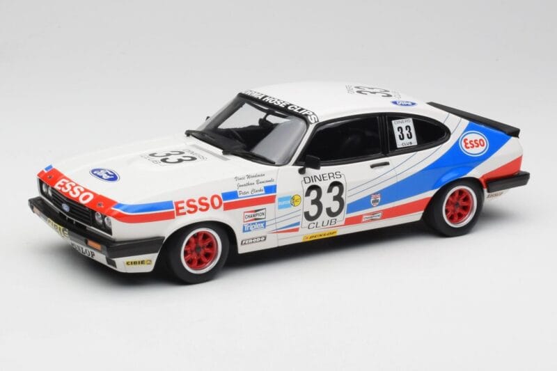 Ford Capri Mk2 3.0S #33 V. Woodman / C. Buncombe V M Woodman 3rd Place 24 Hours of Spa 1981 Minichamps 1:18 155818633 Metaal