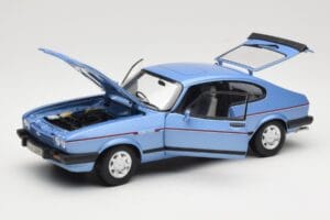 Ford Capri Mk3 2.8 Injection Paris Blue Norev 1:18 182764 Metaal — afbeelding 2 van 8