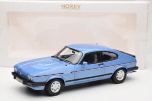 Ford Capri Mk3 2.8 Injection Paris Blue Norev 1:18 182764 Metaal — afbeelding 8 van 8