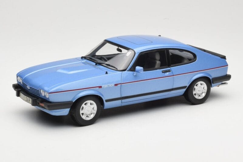 Ford Capri Mk3 2.8 Injection Paris Blue Norev 1:18 182764 Metaal