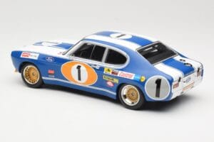 Ford Capri RS2600 Ford Koln #1 D. Glemser / A. Soler-Roig 3rd Place 24 Hours of Spa 1972 Minichamps 1:18 155728511 Metaal — afbeelding 5 van 6