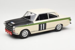 Ford Cortina Lotus #11 B. Soderström / G. Palm RAC Rally 1966 MCG 1:18 MCG18435R Metaal