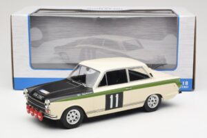 Ford Cortina Lotus #11 B. Soderström / G. Palm RAC Rally 1966 MCG 1:18 MCG18435R Metaal — afbeelding 6 van 6