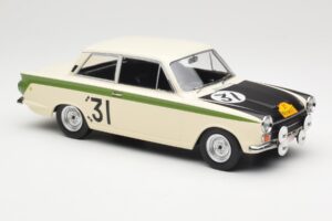 Ford Cortina Lotus #31 J. Ickx / G. Staepelaere Marathon de la Route 1966 MCG 1:18 MCG18436R Metaal — afbeelding 4 van 6