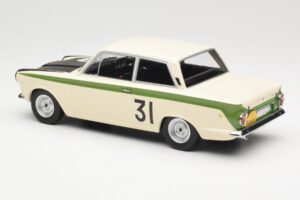 Ford Cortina Lotus #31 J. Ickx / G. Staepelaere Marathon de la Route 1966 MCG 1:18 MCG18436R Metaal — afbeelding 5 van 6