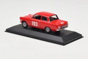 Ford Cortina Mk I #193 Rally Monte Carlo 1963 Minichamps 1:43 400638293 Metaal — afbeelding 3 van 4