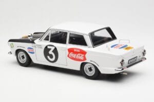 Ford Cortina Mk1 #3 P. Hughes / B. Young African Safari Rally 1964 AUTOart 1:18 86428 Metaal — afbeelding 7 van 8