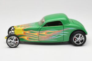 Ford Coupe Groen met Vuur Road Signature 1:18 30109 Metaal — afbeelding 4 van 8