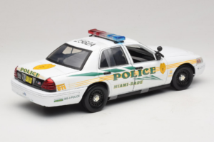 Ford Crown Victoria Police Interceptor CSI Miami GreenLight 1:18 13514 Metaal — afbeelding 2 van 6