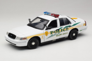 Ford Crown Victoria Police Interceptor CSI Miami GreenLight 1:18 13514 Metaal