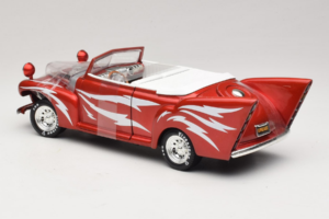 Ford De Luxe Cabriolet Greased Lightning Rood Joyride 1:18 33544 Metaal — afbeelding 4 van 5