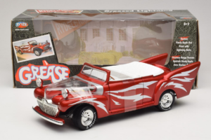 Ford De Luxe Cabriolet Greased Lightning Rood Joyride 1:18 33544 Metaal — afbeelding 5 van 5