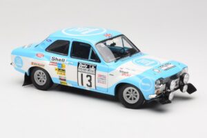 Ford Escort RS1600 #13 T. Makinen RAC Rally Winner 1973 Minichamps 1:18 100738113 Metaal — afbeelding 6 van 8