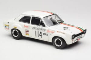 Ford Escort RS1600 #114 J. Fitzpatrick Team Broadspeed Castrol Race of Champions 1971 Minichamps 1:18 100718114 Metaal — afbeelding 6 van 8
