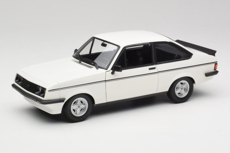 Ford Escort Mk2 RS 2000 LHD Wit Minichamps 1:18 150084300 Metaal