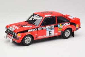 Ford Escort II RS1800 #6 R. Clark / J. Pegg RAC Rally Winner 1976 Minichamps 1:18 100768406 Metaal