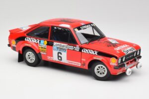 Ford Escort II RS1800 #6 R. Clark / J. Pegg RAC Rally Winner 1976 Minichamps 1:18 100768406 Metaal — afbeelding 6 van 8