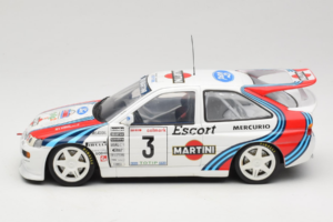 Ford Escort RS Cosworth Martini #3 1000 Miglia 1995 UT Models 1:18 39550 Metaal — afbeelding 4 van 8