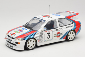 Ford Escort RS Cosworth Martini #3 1000 Miglia 1995 UT Models 1:18 39550 Metaal