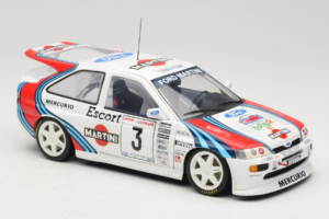 Ford Escort RS Cosworth Martini #3 1000 Miglia 1995 UT Models 1:18 39550 Metaal — afbeelding 6 van 8