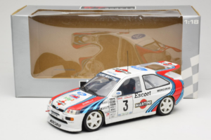 Ford Escort RS Cosworth Martini #3 1000 Miglia 1995 UT Models 1:18 39550 Metaal — afbeelding 8 van 8