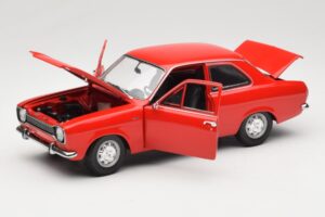 Ford Escort Mk1 Street Rood Minichamps 1:18 100081001 Metaal — afbeelding 2 van 8