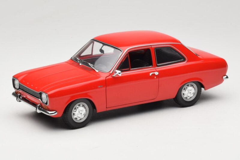 Ford Escort Mk1 Street Rood Minichamps 1:18 100081001 Metaal