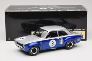 Ford Escort Mk1 Twin Cam #3 ADAC 500 km Nurburgring ETCC 1968 Minichamps 1:18 100688193 Metaal — afbeelding 8 van 8