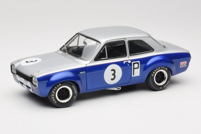 Ford Escort Mk1 Twin Cam #3 ADAC 500 km Nurburgring ETCC 1968 Minichamps 1:18 100688193 Metaal