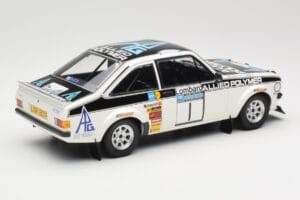 Ford Escort Mk2 RS 1800 #1 T. Mäkinen / H. Liddon Allied Polymer Group Winners Lombard RAC Rally 1975 Minichamps 1:18 1557587 — afbeelding 2 van 6