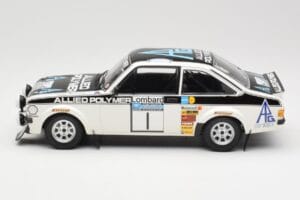 Ford Escort Mk2 RS 1800 #1 T. Mäkinen / H. Liddon Allied Polymer Group Winners Lombard RAC Rally 1975 Minichamps 1:18 1557587 — afbeelding 3 van 6