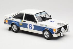 Ford Escort Mk2 RS 1800 #6 B. Waldegård / H-T. Thorszelius Ford Motor Co Winners Acropolis Rally 1977 Minichamps 1:18 1557787 — afbeelding 4 van 6