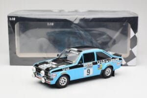Ford Escort Mk2 RS 1800 #9 R. Clark / S. Wilson Li-Lo Equipe Esso Lombard RAC Rally 1978 Minichamps 1:18 155788709 Metaal — afbeelding 6 van 6