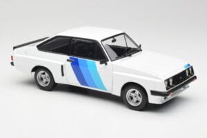 Ford Escort Mk2 RS 2000 X-Pack Diamond Wit & Blauw Decor MCG 1:18 MCG18351 Metaal — afbeelding 4 van 6