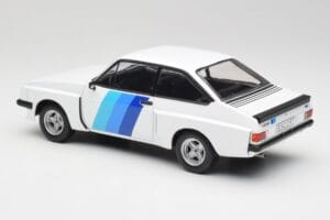 Ford Escort Mk2 RS 2000 X-Pack Diamond Wit & Blauw Decor MCG 1:18 MCG18351 Metaal — afbeelding 5 van 6