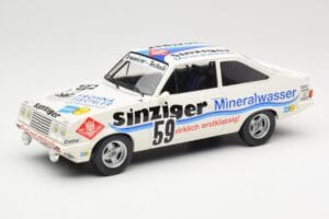 Ford Escort Mk2 RS2000 #59 H. Heyer / A. Hahne / K. Ludwig 24 Hours Nürburgring 1982 MCG 1:18 MCG18438R Metaal