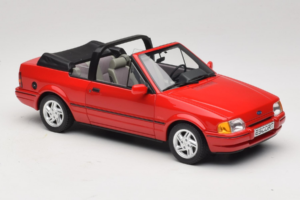 Ford Escort Mk4 XR3i Cabriolet Flamenco Red Otto 1:18 OT1254 Hars — afbeelding 4 van 6