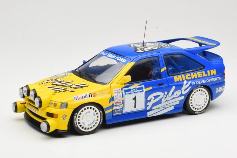 Ford Escort Mk5 RS Cosworth #1 M. Wilson / B. Thomas Michelin Champion 1994 UT Models 1:18 180948291 Metaal