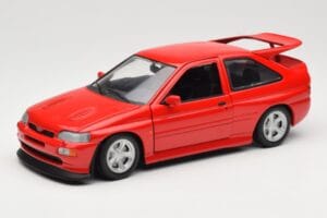 Ford Escort Mk5 RS Cosworth Rood UT Models 1:18 180082102 Metaal