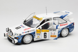 Ford Escort RS Cosworth Mobil 1 #6 F. Delecour / D. Grataloup Rally Monte Carlo Night Version Winner 1994 UT Models 1:18 3945 — afbeelding 2 van 8