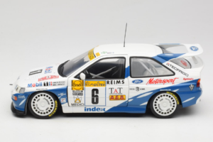 Ford Escort RS Cosworth Mobil 1 #6 F. Delecour / D. Grataloup Rally Monte Carlo Winner 1994 UT Models 1:18 180948106 Metaal — afbeelding 4 van 8