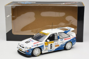 Ford Escort RS Cosworth Mobil 1 #6 F. Delecour / D. Grataloup Rally Monte Carlo Winner 1994 UT Models 1:18 180948106 Metaal — afbeelding 8 van 8