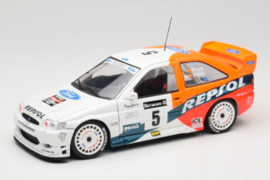 Ford Escort RS Cosworth Repsol #5 C. Sainz / L. Moya RAC Rally 1997 UT Models 1:18 39750 Metaal