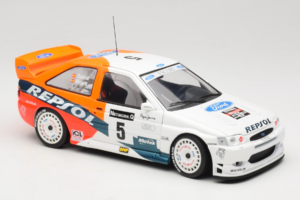 Ford Escort RS Cosworth Repsol #5 C. Sainz / L. Moya RAC Rally 1997 UT Models 1:18 39750 Metaal — afbeelding 6 van 8