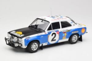 Ford Escort RS 1600 Mk1 #2 R. Clark / J. Porter Safari Rally 1973 IXO 1:18 18RMC075A Metaal