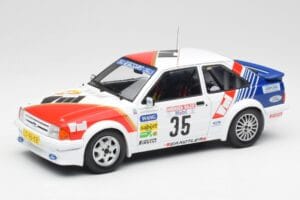 Ford Escort RS Turbo #35 AcD STH Hunsruck Rally 1985 MCG 1:18 MCG18422 Metaal