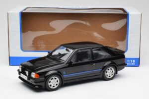 Ford Escort RS Turbo Privéauto Prinses Diana Zwart MCG 1:18 MCG18420 Metaal — afbeelding 6 van 6