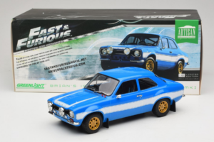 Ford Escort RS2000 Mk I Fast & Furious Movie Car GreenLight 1:18 19022 Metaal — afbeelding 6 van 6