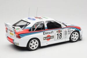 Ford Escort WRC Martini Racing #18 G. Cunico / G. Pirollo Rally San Remo 1998 IXO 1:18 18RMC171A Metaal — afbeelding 2 van 6