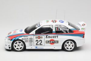 Ford Escort WRC Martini Racing #22 A. Medeghini / B. Medeghini Rally San Remo 1998 IXO 1:18 18RMC171B Metaal — afbeelding 3 van 6